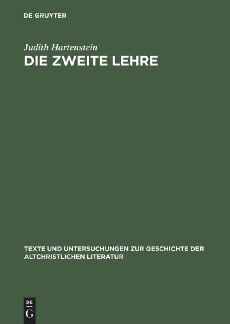 book: Die Zweite Lehre