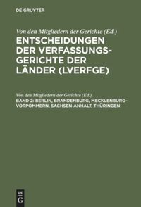 book: Band 2 Berlin, Brandenburg, Mecklenburg-Vorpommern, Sachsen-Anhalt, Thüringen