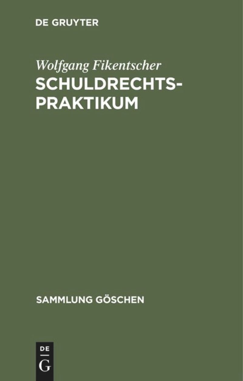 book: Schuldrechtspraktikum