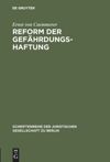 book: Reform der Gefährdungshaftung