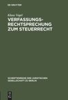 book: Verfassungsrechtsprechung zum Steuerrecht