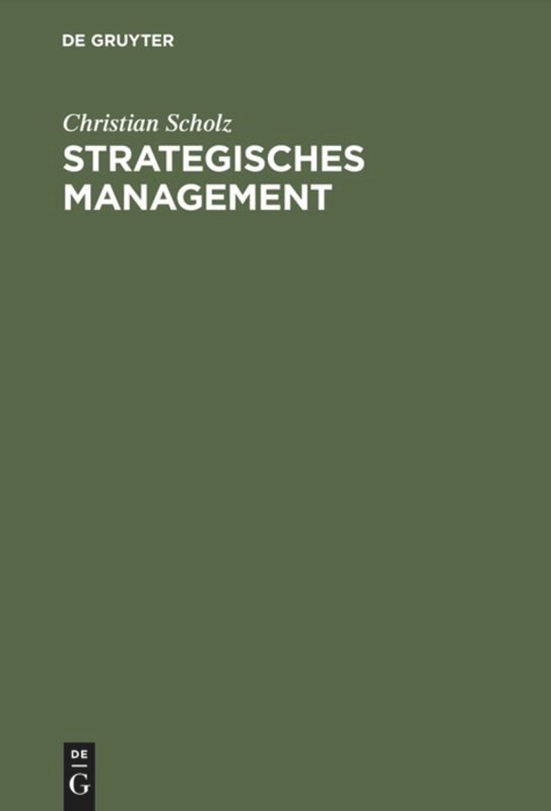 book: Strategisches Management