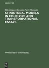 book: Structural Models in Folklore and Transformational Essays