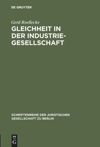 book: Gleichheit in der Industriegesellschaft