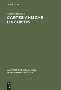 book: Cartesianische Linguistik