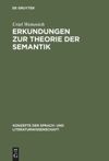 book: Erkundungen zur Theorie der Semantik