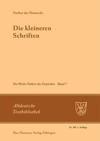 book: Band 7 Die kleineren Schriften