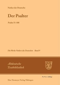 book: Band 9 Der Psalter