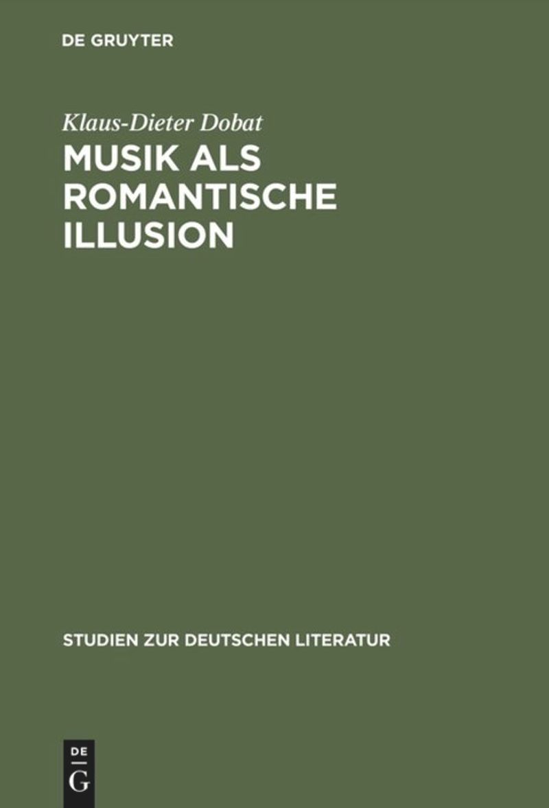 book: Musik als romantische Illusion