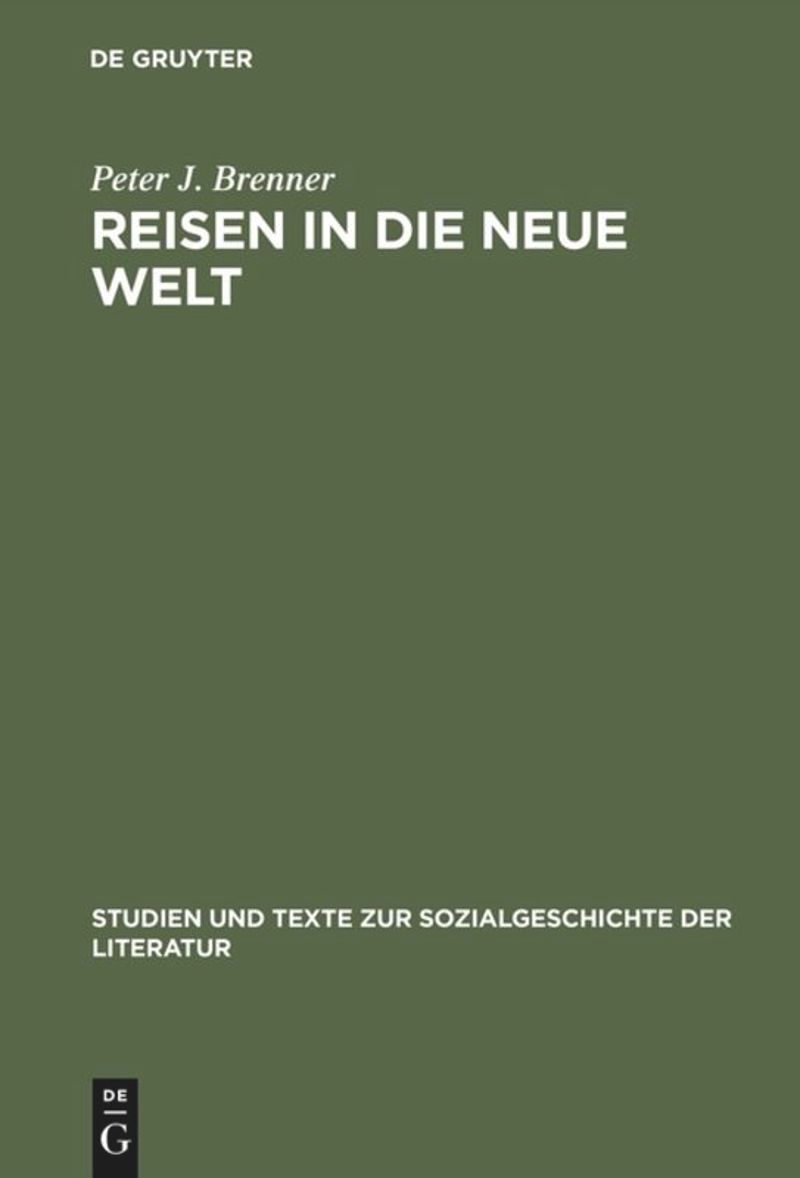 book: Reisen in die Neue Welt