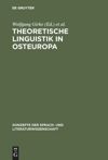 book: Theoretische Linguistik in Osteuropa