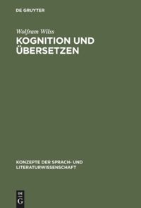 book: Kognition und Übersetzen