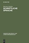 book: Schriftliche Sprache