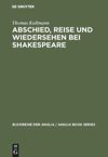 book: Abschied, Reise und Wiedersehen bei Shakespeare