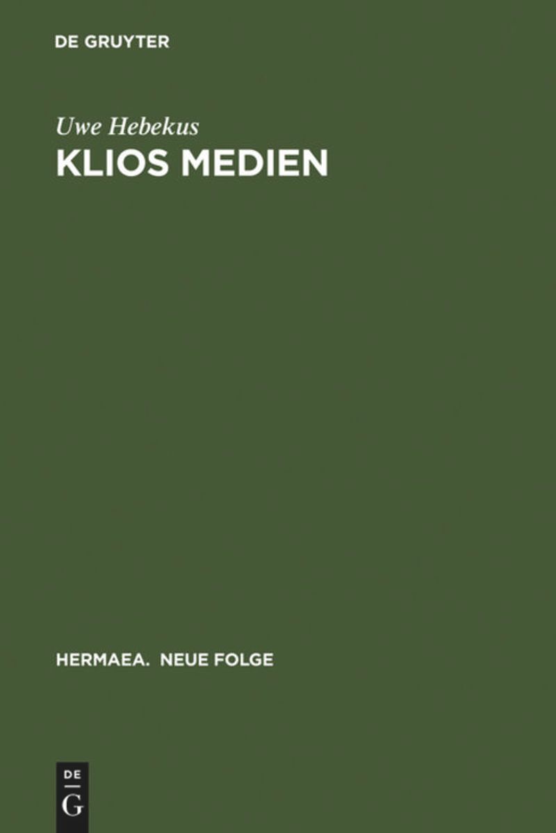 book: Klios Medien