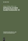 book: Sprachlicher Substandard III