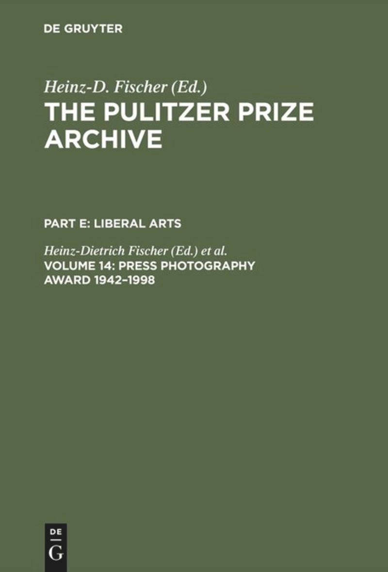 book: Volume 14 Press Photography Award 1942–1998