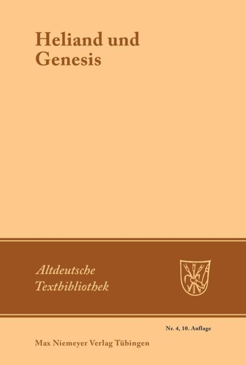 book: Heliand und Genesis