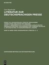 book: Band 10 98385–110925. Biographische Literatur. A - E