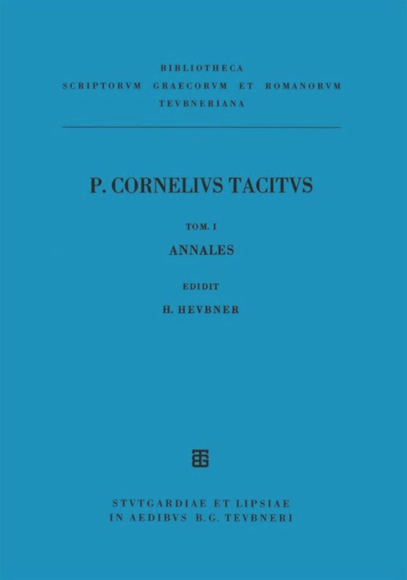book: Pars 1+2 Ab excessu divi Augusti (Annales)
