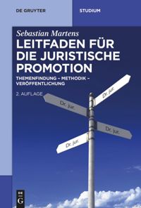 book: Leitfaden für die juristische Promotion