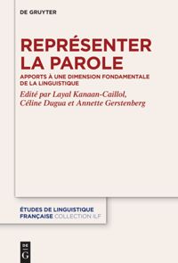 book: Représenter la parole