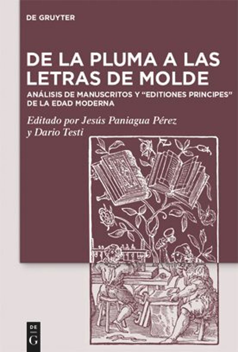 book: De la pluma a las letras de molde