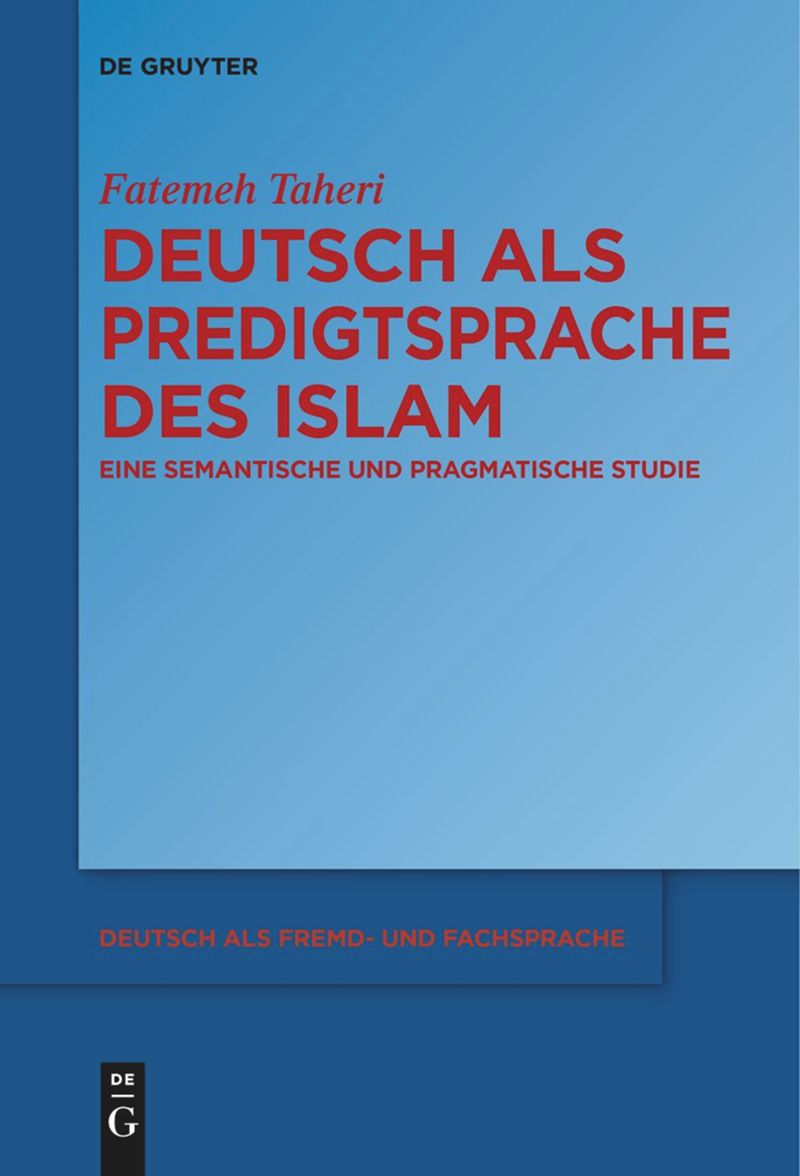 book: Deutsch als Predigtsprache des Islam