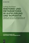 book: Rhetorik und Metarhetorik in Aufklärung und Romantik