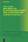 book: Das Präfix gi- im Althochdeutschen und Altsächsischen