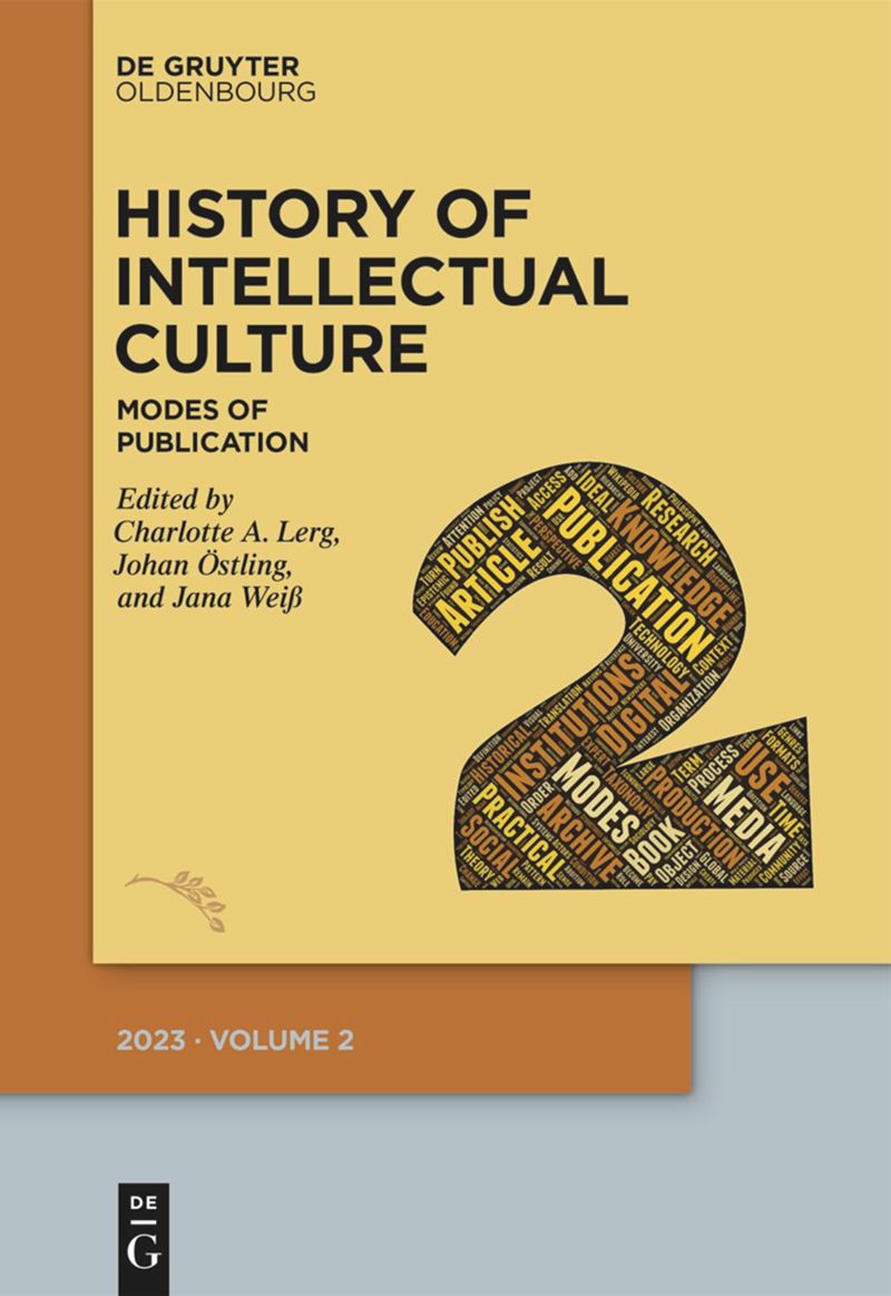 book: History of Intellectual Culture 2/2023