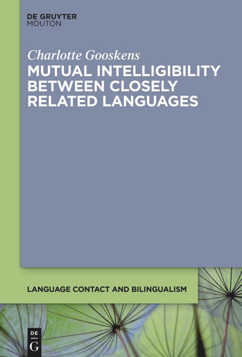 book: Mutual Intelligibility between Closely Related Languages