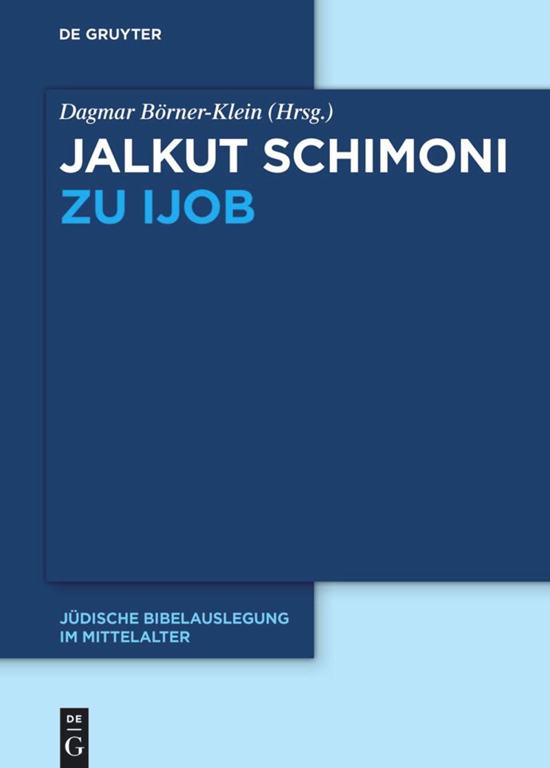 book: Jalkut Schimoni zu Ijob