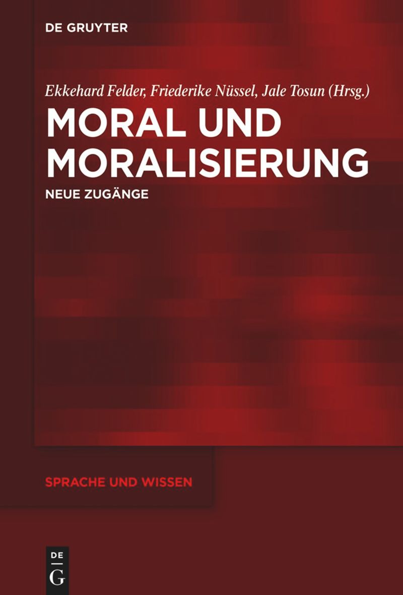 book: Moral und Moralisierung
