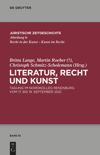 book: Literatur, Recht und Kunst