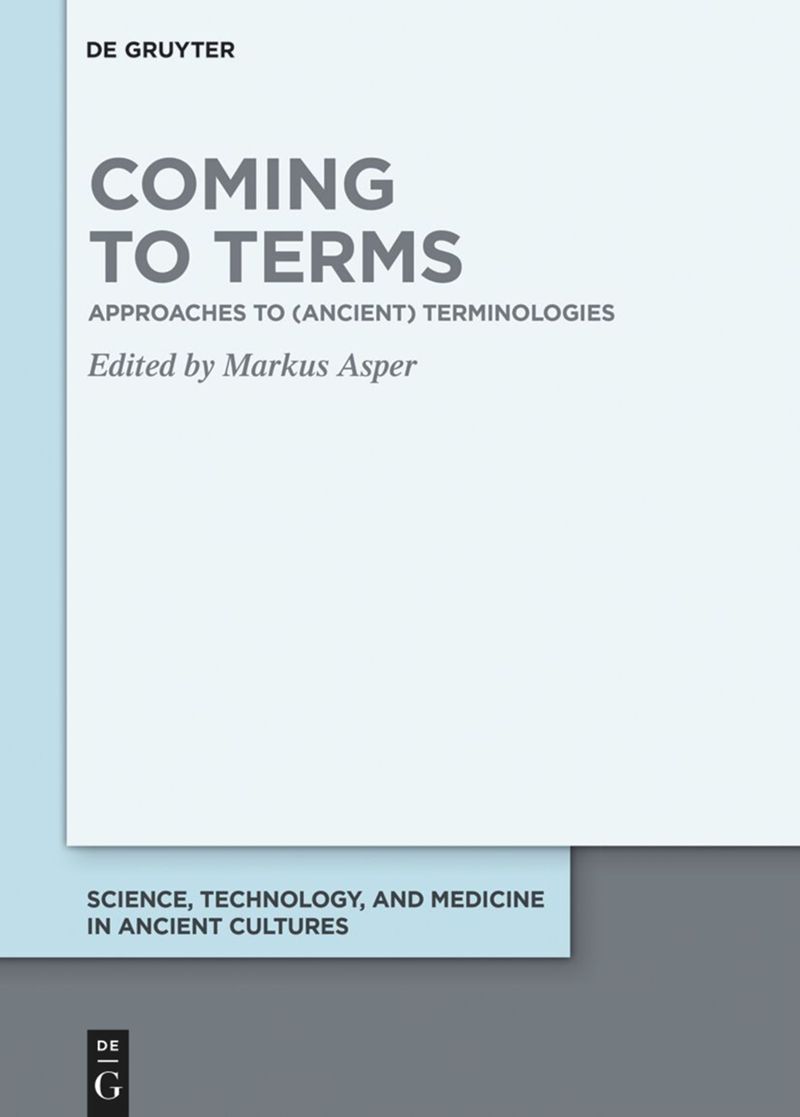 book: Coming to Terms