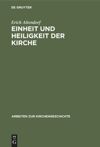 book: Einheit und Heiligkeit der Kirche