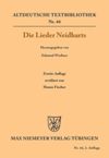 book: Die Lieder Neidharts