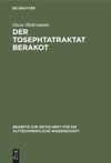 book: Der Tosephtatraktat Berakot
