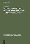 book: Sozialismus und Individualismus im Alten Testament