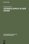 book: Journalismus in der UdSSR