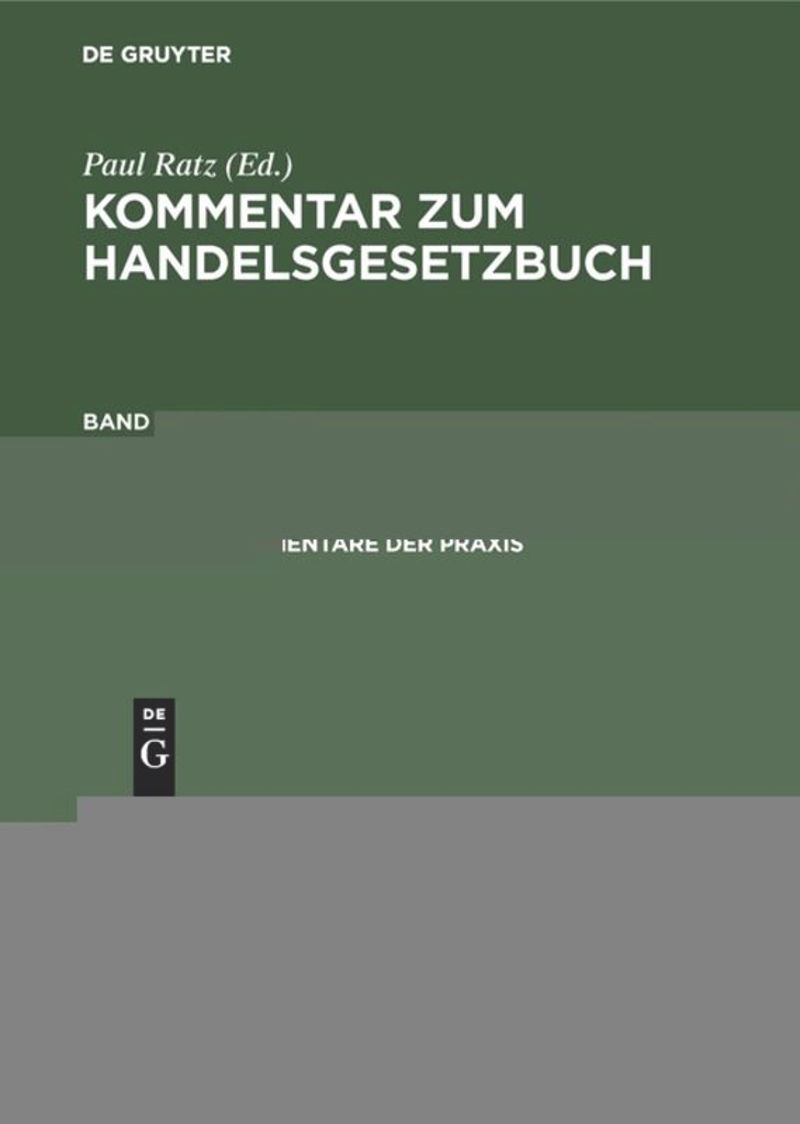 book: Band 5 §§ 383–460