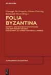 book: Folia Byzantina