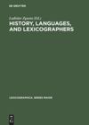 book: History, languages, and lexicographers
