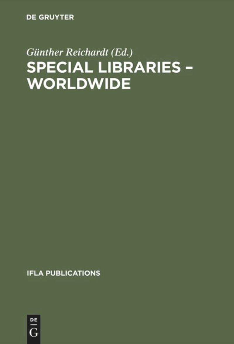 book: Special Libraries Worldwide