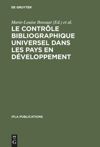 book: Le contrôle bibliographique universel dans les pays en développement