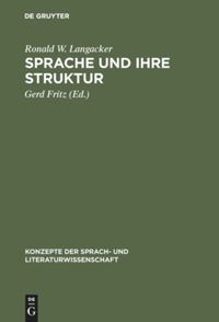 book: Sprache und ihre Struktur