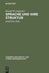 book: Sprache und ihre Struktur