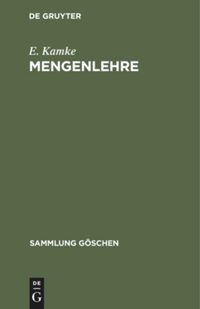 book: Mengenlehre