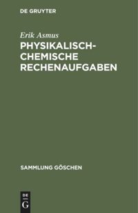 book: Physikalisch-chemische Rechenaufgaben